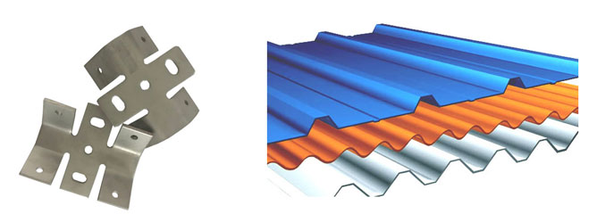 trapezoid metal roof bottom mount clamp drawings