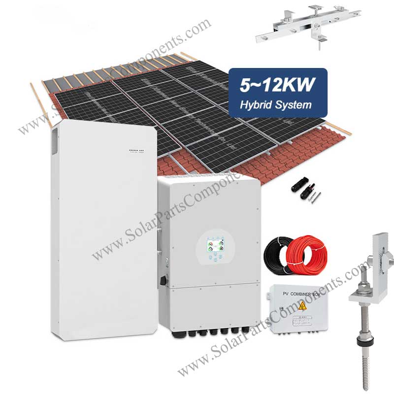 roof mounting solar system