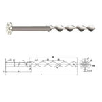 ground screws for solar racking sizes