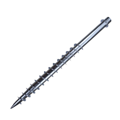 solar ground screws adjustable