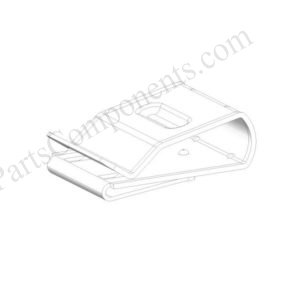 Two lines pv module wire clip size
