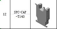 solar ground mounting end clamps