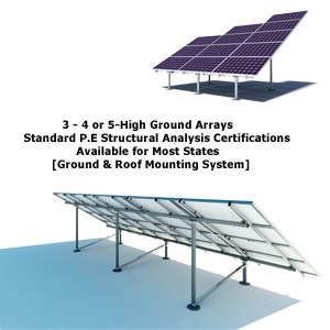 solar panel ground racking