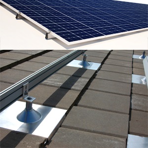 solar panel roof mounting