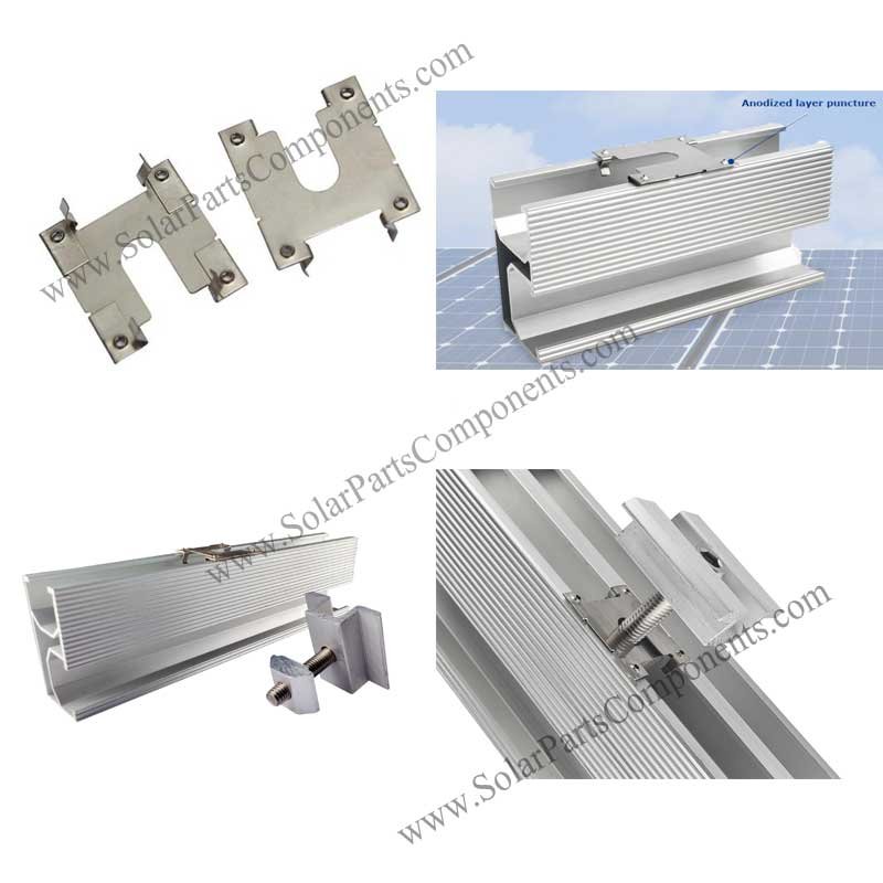 grounding clips for PV modules