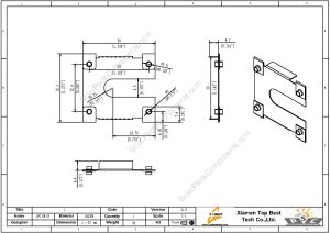 specification of Solar Panel Grounding Clip SPC-GW-03