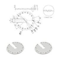 pv module grounding electrical washers Size & drawing for model 6F