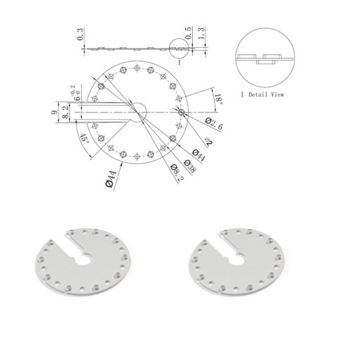 pv module grounding electrical washers Size & drawing for model 6F