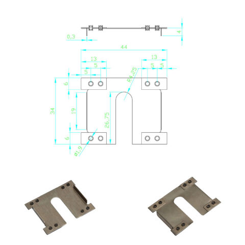 solar panel grounding plates