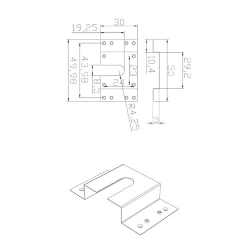 Solar Panel Grounding Clips 2B