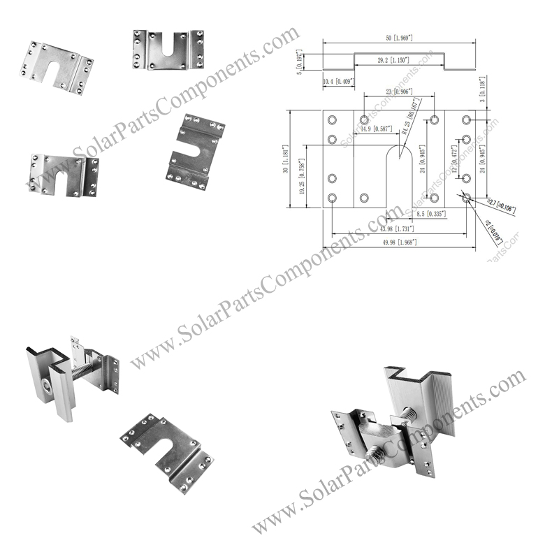 Solar panel ground clip wholesale