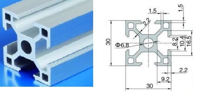 3030 aluminum extrusion profile