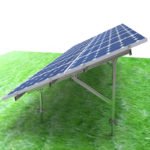 carbon steel solar ground mounting system