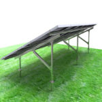 Q235 solar ground mounting structure