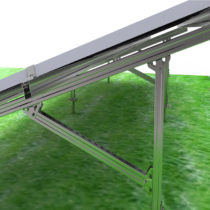 carbon steel ground mounting