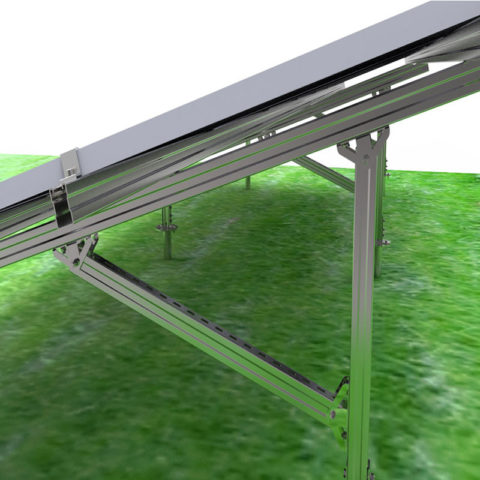 carbon steel ground mounting