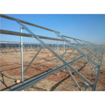 carbon steel solar ground mounting system photos