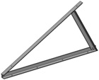 Triangle tilt solar mounting system bracket