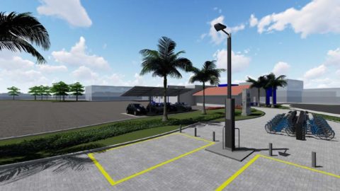 solar panel aluminum carport system