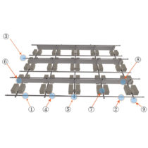 ballasted flat roofing solar racks components