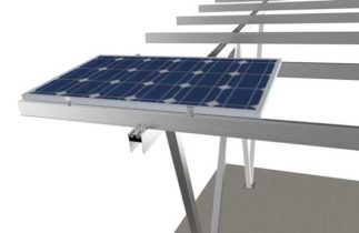 solar panel carport structure 4 cars