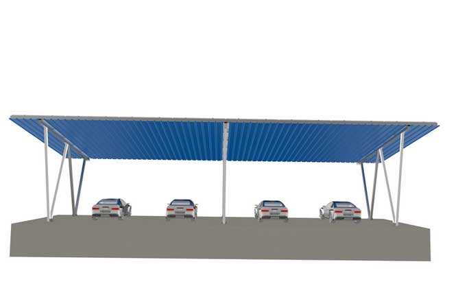 solar carport designs 4 cars