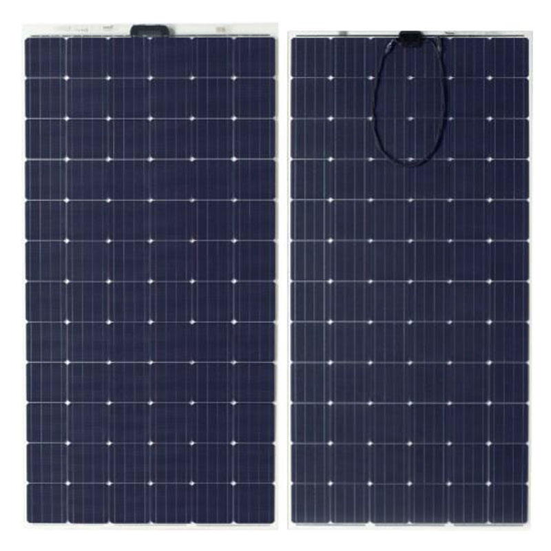 Frameless PV module , thin film solar panels installation