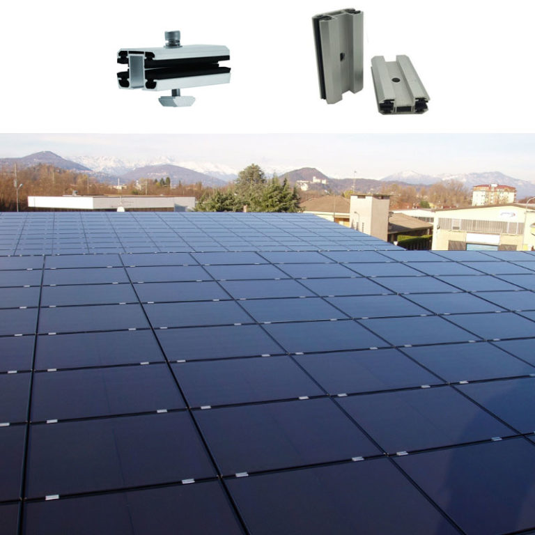 Frameless solar panel interior clamps and exterior clamps mounting solution