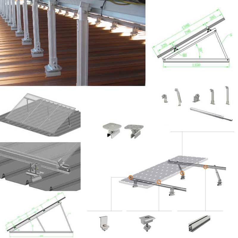 klip lok pv clamp for pitched roofs