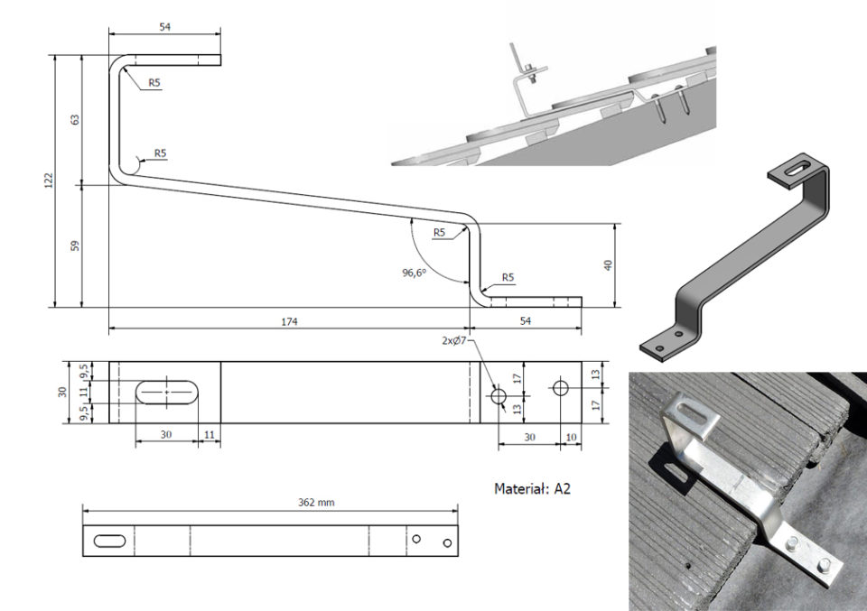 customized solar flat tile roof hooks customized solar flat tile roof hooks