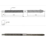 solar hanger bolts 200 mm