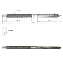solar hanger bolts 250 mm