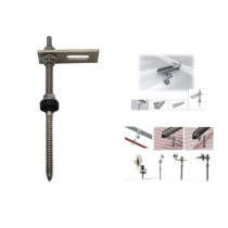 solar panel hanger bolts support plate pre-installed