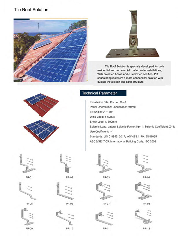 Solar Roof hook series