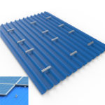 solar metal roofing system U Rail