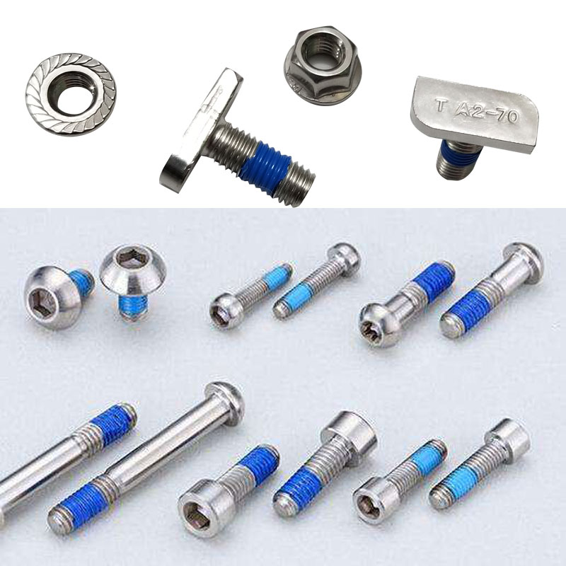 nylok bolts, nylok screws for solar mounting