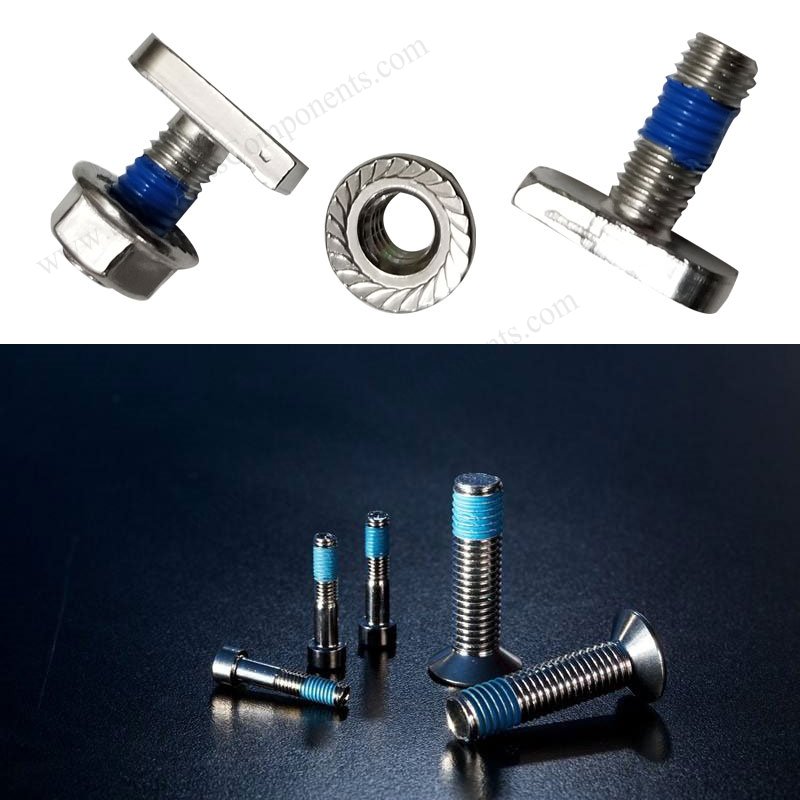 nylock bolts, nylock screws for solar mounting