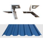 universal trapezoidal metal roof clamp