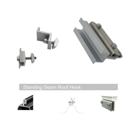 solar roof mount metal roofing clamps SPC-IK-S04