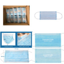 Disposable face mask for working protection gears