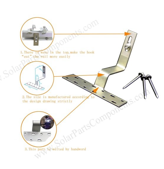solar mounting hook for panel advantages