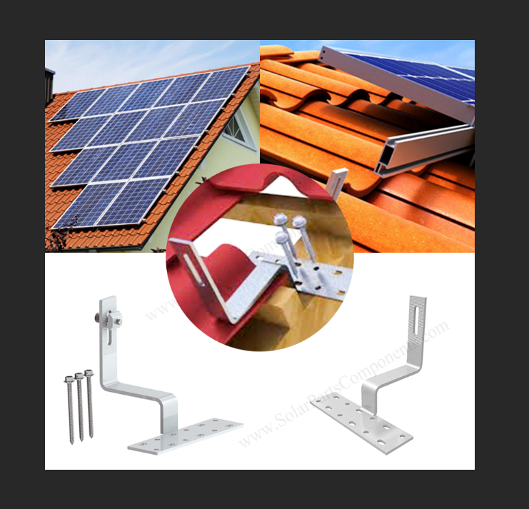 Solar Clay Tile Roof Mounting