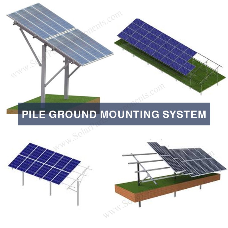 PILE GROUND MOUNTING SYSTEM