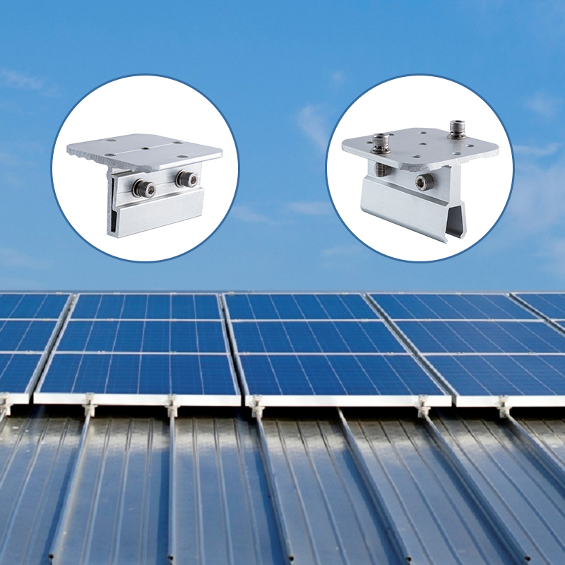 solar metal roof clamps