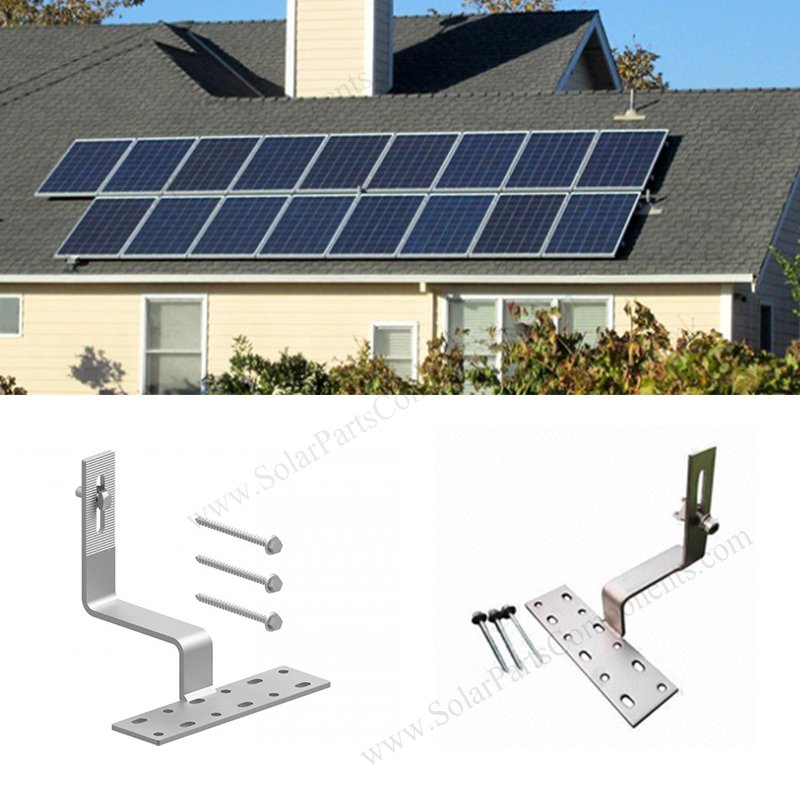 solar panel tile roof hook fixed
