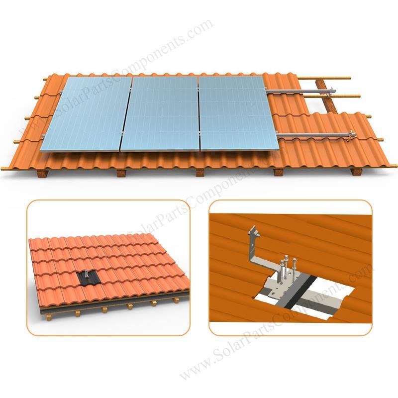 cost of solar roof mounting system