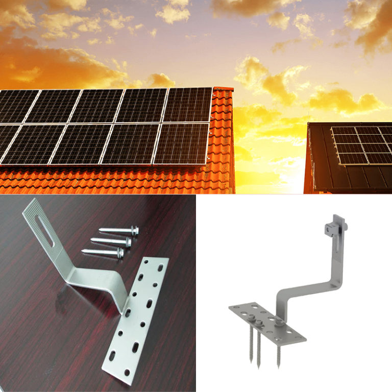 Stainless Steel SUS 304 Solar Panel Mount Roof Hook