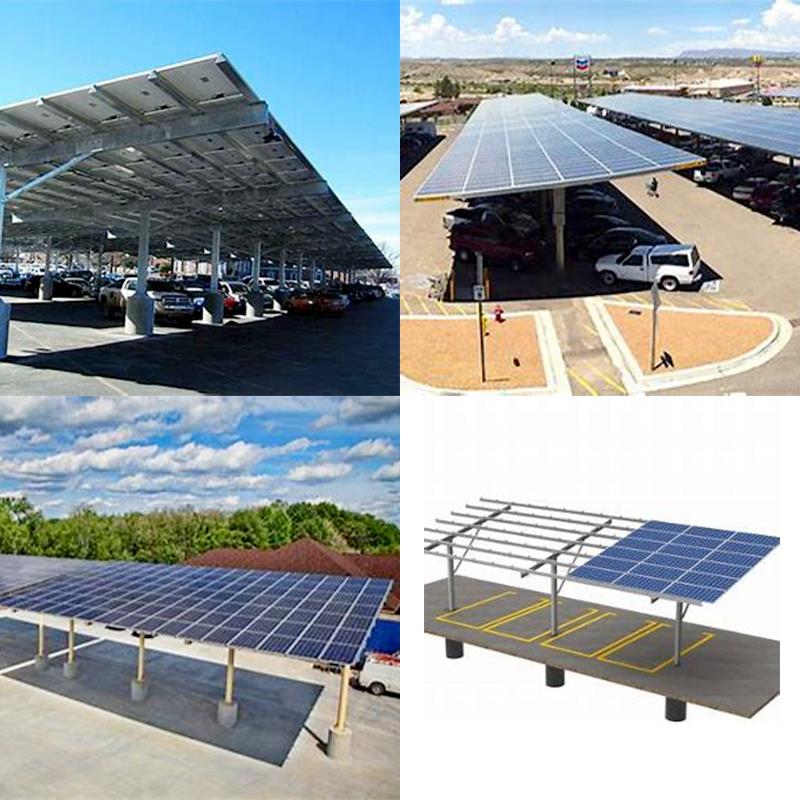 pv panel carport mounting