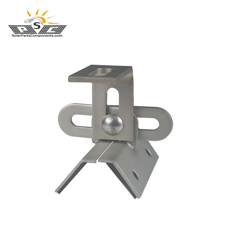 Multifunctional metal roof clamps for solar