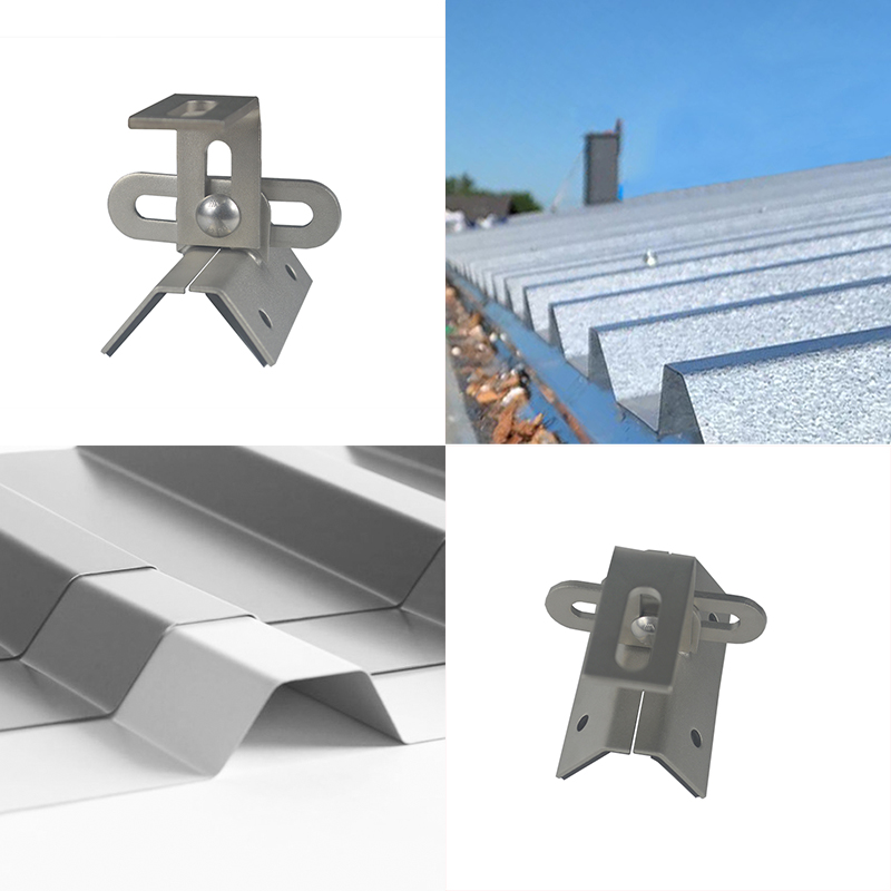 Universal metal roof solar mounting system